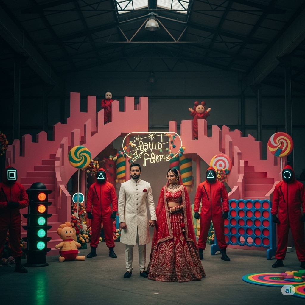 Netflix and Weddings: Squid Game Wedding 